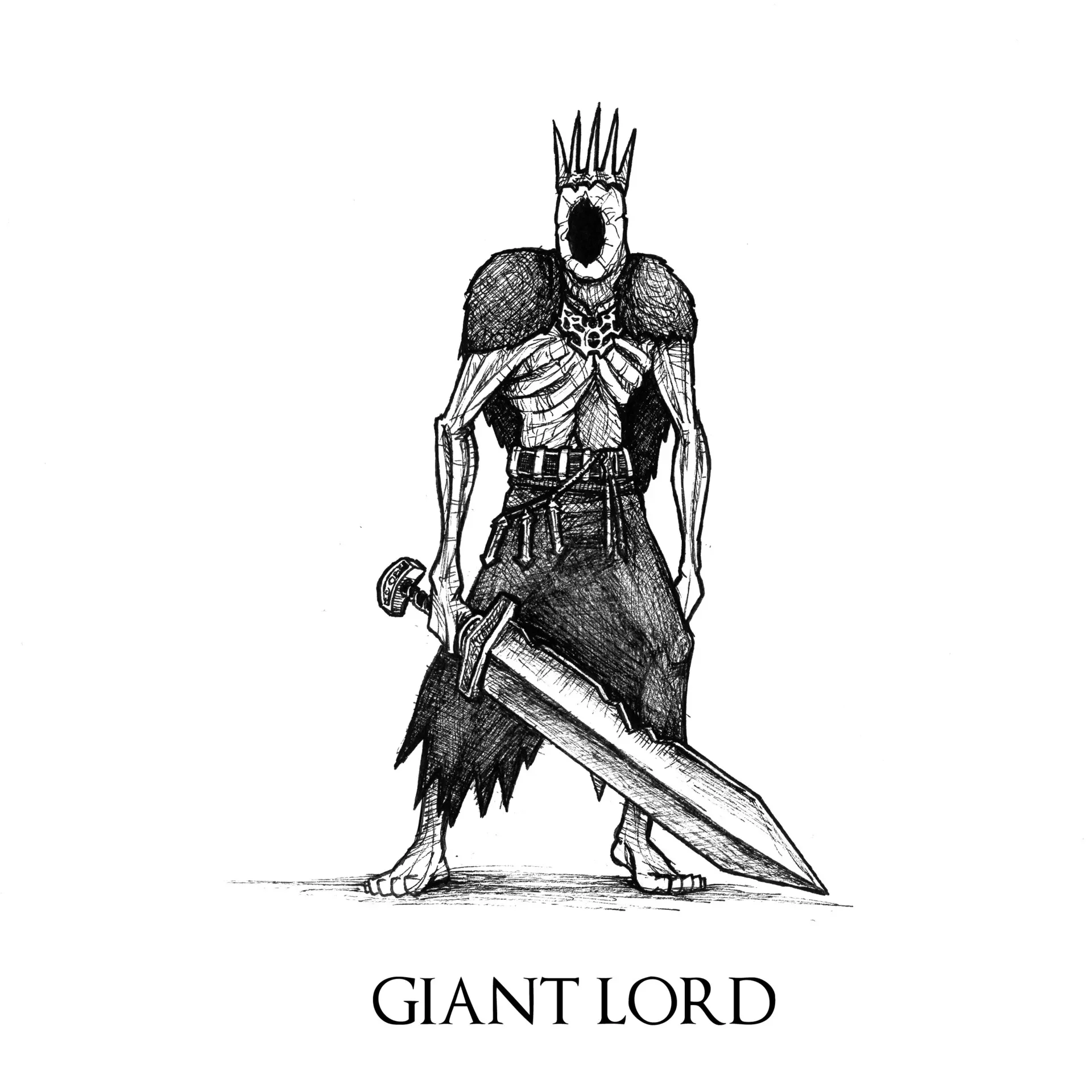 Dark Souls 2 giant Lord